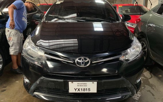 Black Toyota Vios 2016 Manual for sale in Quezon City