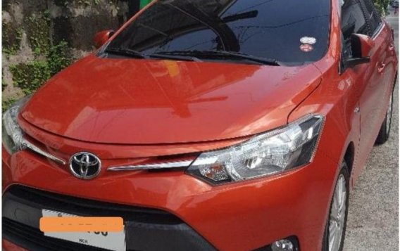 Selling Orange Toyota Vios 2016 Sedan Automatic Gasoline-4