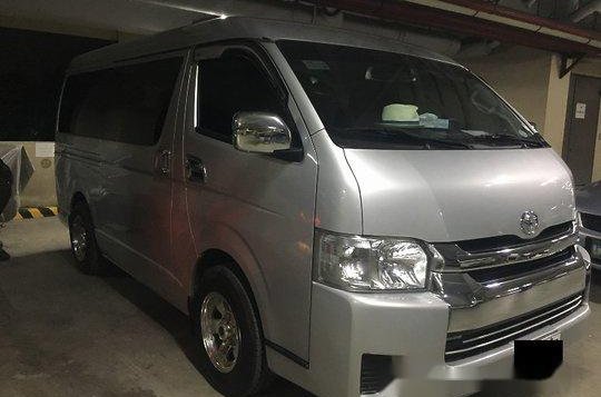 Silver Toyota Hiace 2016 at 21000 km for sale 