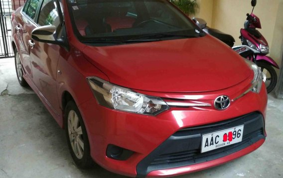 Selling Red Toyota Vios 2014 Sedan at 38000 km -7