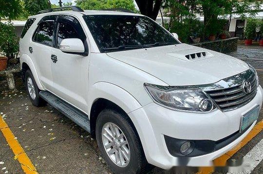 White Toyota Fortuner 2014 Automatic Diesel for sale 