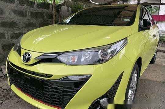 Yellow Toyota Yaris 2018 for sale in Quezon City-2