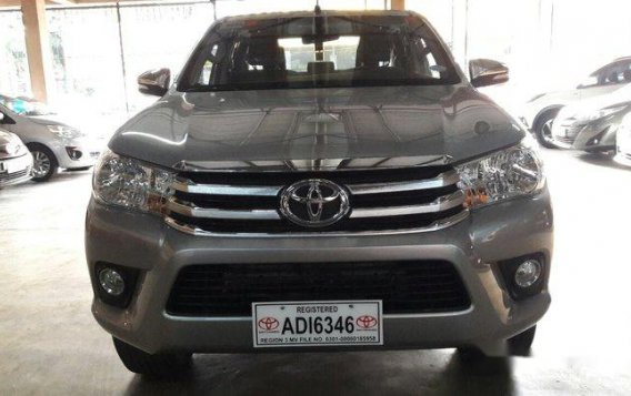 Sell Silver 2016 Toyota Hilux Manual Diesel at 47000 km 