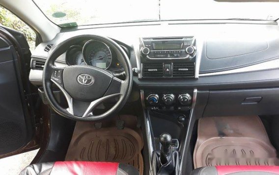 Sell Brown 2014 Toyota Vios Manual Gasoline at 61000 km -9