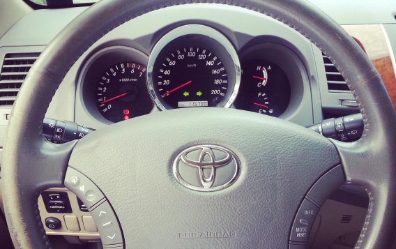 White Toyota Fortuner 2010 Automatic Gasoline for sale -4