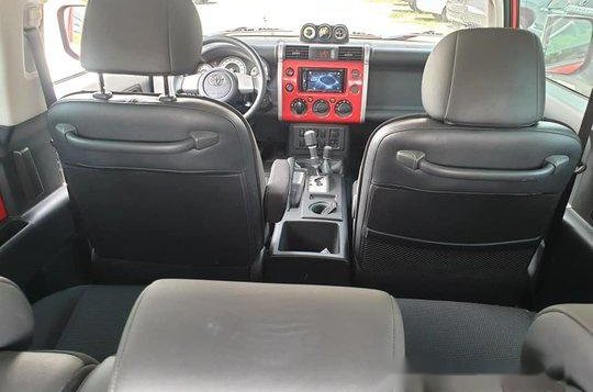 Red Toyota Fj Cruiser 2015 Automatic Gasoline for sale -9