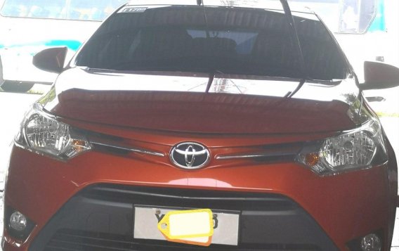 Selling Orange Toyota Vios 2016 Sedan Automatic Gasoline