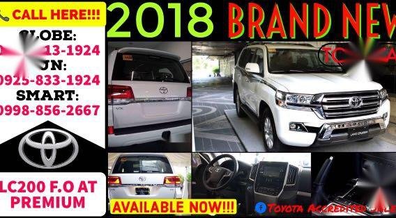Selling Pearl White Toyota Land Cruiser 2019