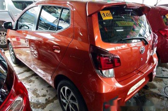 Orange Toyota Wigo 2018 Manual Gasoline for sale -5
