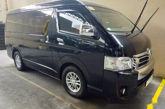 Black Toyota Hiace 2018 for sale in Quezon City