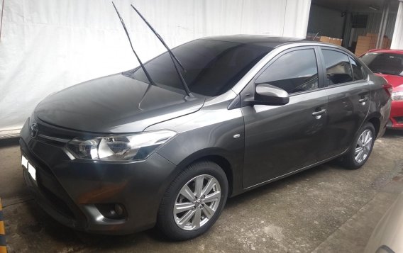 Grey Toyota Vios 2015 Sedan Automatic Gasoline for sale-3