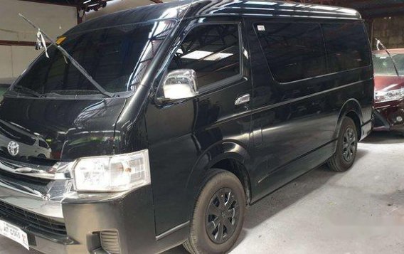 Selling Black Toyota Hiace 2018 Manual Diesel -1