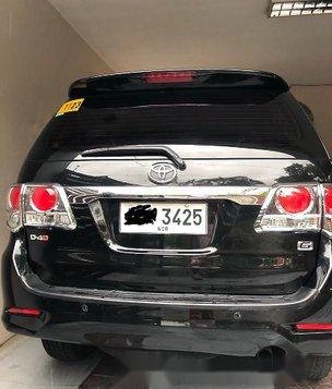 Black Toyota Fortuner 2012 Manual Diesel for sale-1