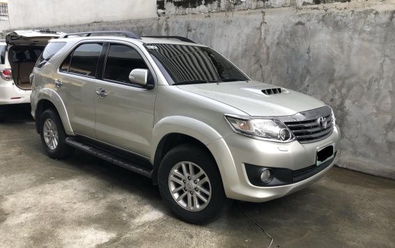 Sell Silver 2013 Toyota Fortuner at 92000 km 