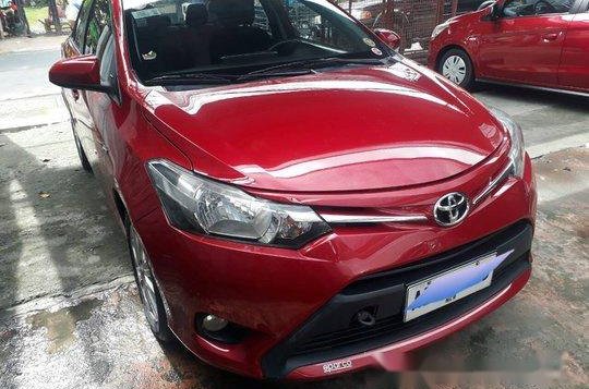 Sell Red 2016 Toyota Vios at 48000 km