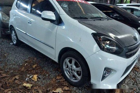 White Toyota Wigo 2017 for sale in Makati -1