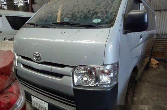 Silver Toyota Hiace 2017 at 21000 km for sale-1