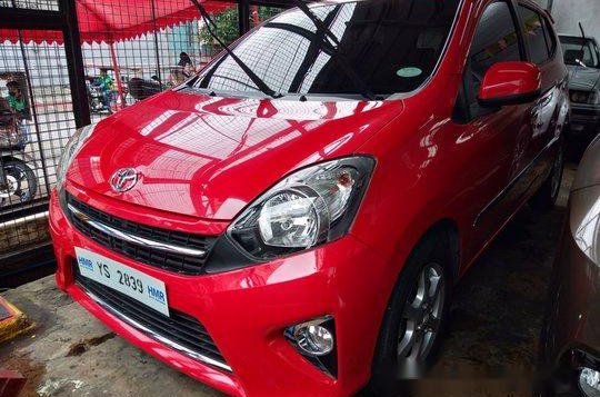 Red Toyota Wigo 2016 for sale in Quezon City-2