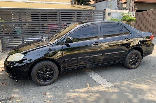 Black Toyota Corolla Altis 2007 Automatic Gasoline for sale-1