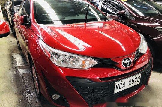 Sell Red 2018 Toyota Yaris at 9600 km 