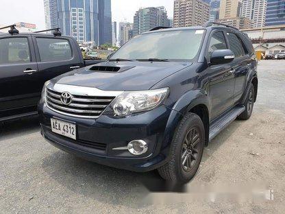 Sell Black 2015 Toyota Fortuner Manual Gasoline at 85000 km