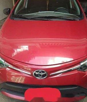 Red Toyota Vios 2017 at 8000 km for sale-1