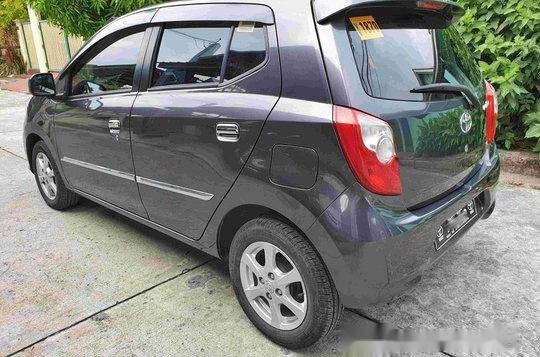 Grey Toyota Wigo 2017 Automatic Gasoline for sale-3
