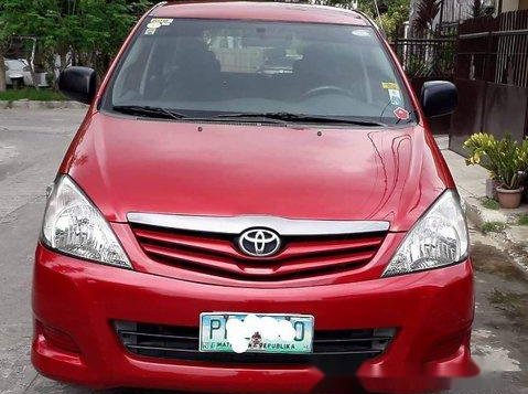 Sell Red 2010 Toyota Innova Manual Diesel at 95000 km 