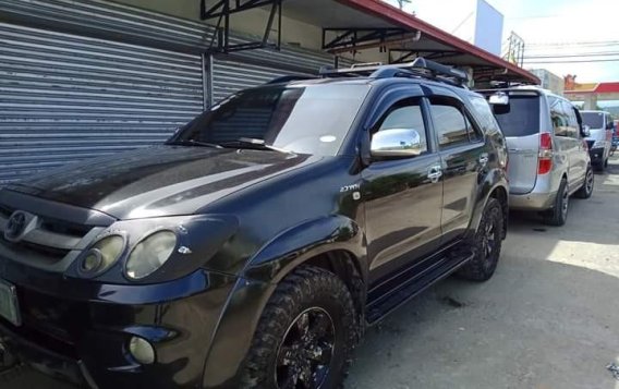 Selling Black Toyota Fortuner 2008 Automatic Gasoline in Tacloban 