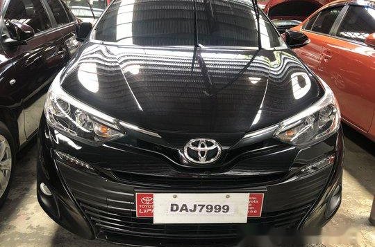Black Toyota Vios 2018 Automatic Gasoline for sale-1
