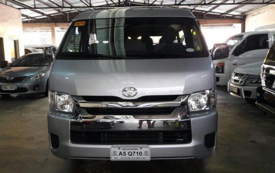 Sell Silver 2018 Toyota Hiace in Makati -1