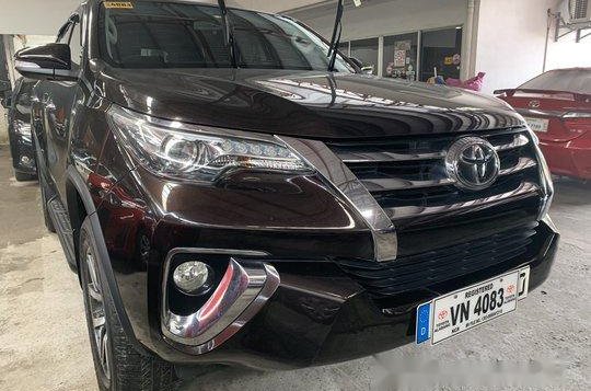 Brown Toyota Fortuner 2017 at 8800 km for sale 