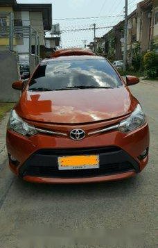 Selling Orange Toyota Vios 2015 at 42000 km 