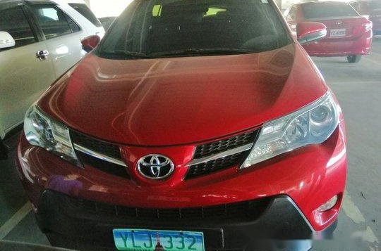 Red Toyota Rav4 2013 for sale in Cebu -1