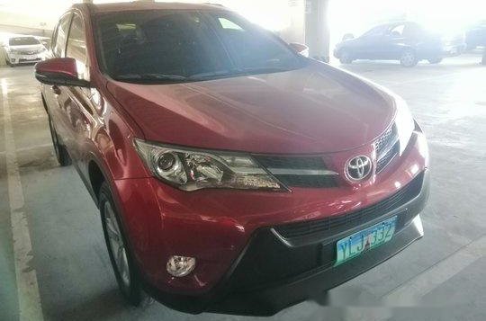 Red Toyota Rav4 2013 for sale in Cebu 