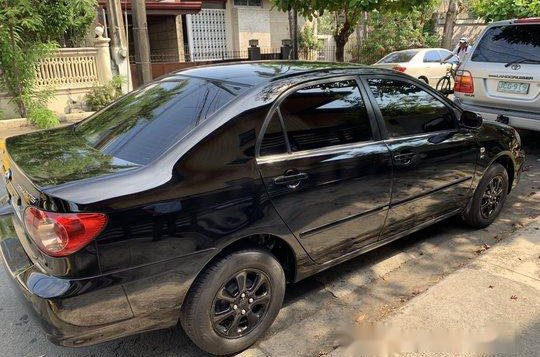 Black Toyota Corolla Altis 2007 Automatic Gasoline for sale-2