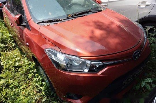 Orange Toyota Vios 2018 Manual Gasoline for sale