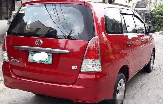 Sell Red 2010 Toyota Innova Manual Diesel at 95000 km -1