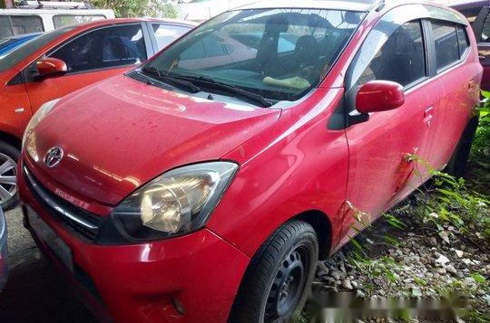 Selling Red Toyota Wigo 2016 Manual Gasoline at 7000 km -1