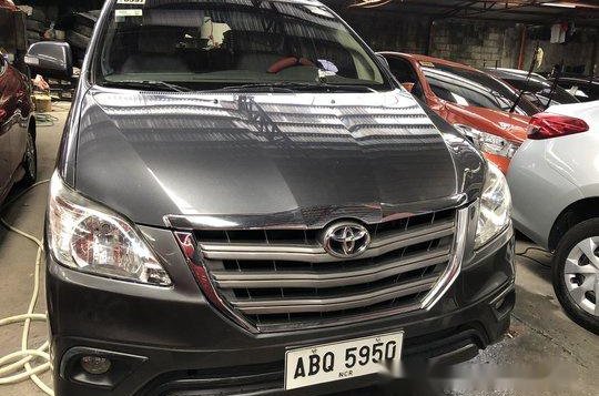 Grey Toyota Innova 2016 Manual Diesel for sale -1