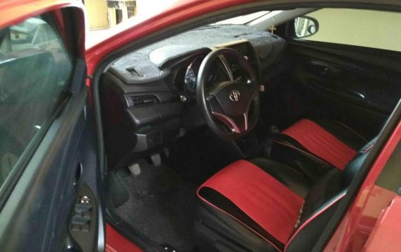 Selling Red Toyota Vios 2014 Sedan at 38000 km -4