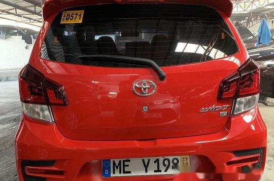 Selling Red Toyota Wigo 2019 Automatic Gasoline at 3000 km -3
