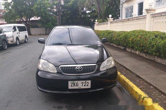 Black Toyota Corolla Altis 2007 Automatic Gasoline for sale