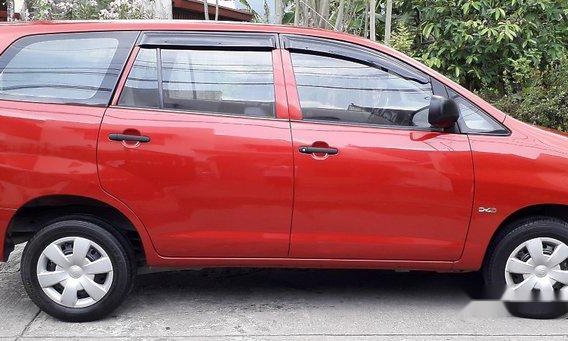 Sell Red 2010 Toyota Innova Manual Diesel at 95000 km -3