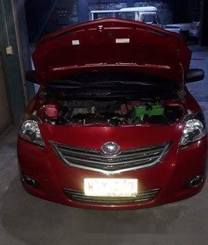 Sell Red 2014 Toyota Vios Manual Gasoline at 75000 km -3