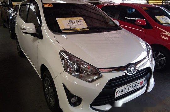 Sell White 2019 Toyota Wigo Manual Gasoline at 6423 km 