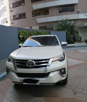 White Toyota Fortuner 2018 at 12364 km for sale