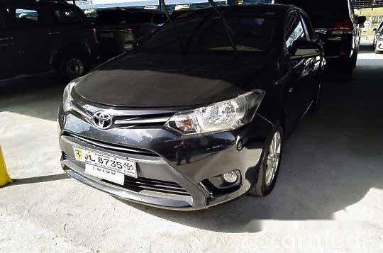 Black Toyota Vios 2017 at 13296 km for sale -1