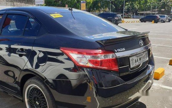 Black Toyota Vios 2018 Automatic Gasoline for sale-2