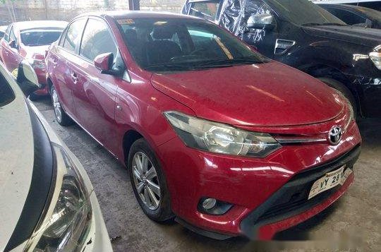 Red Toyota Vios 2017 for sale in Makati